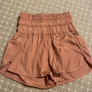 Peach Free people movement shorts